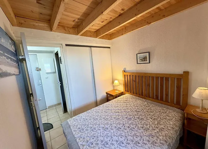 Confortable T2 Mezzanine Avec Piscine, Parking, Pres - Fr-1-388-250 滨海阿热莱斯